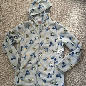 Fleece Disney Zip Up Hoodie